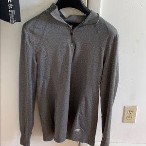marika grey half zip